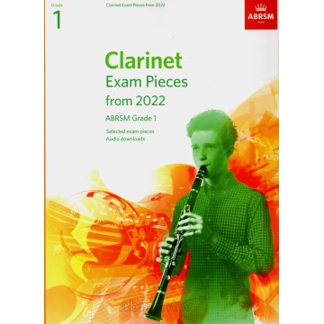 單簧管考試指定曲 第1級(2022年起)