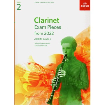 單簧管考試指定曲 第2級(2022年起)