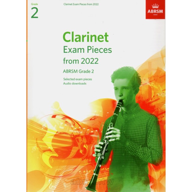 單簧管考試指定曲 第2級(2022年起)