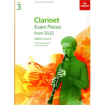 單簧管考試指定曲 第3級(2022年起)