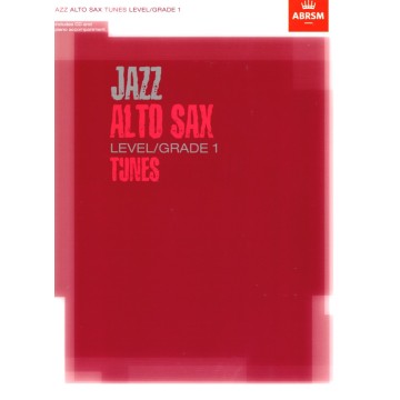 Jazz Alto Sax Level/Grade 1 Tunes/Part & Score & CD