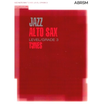 Jazz Alto Sax Level/Grade 3 Tunes/Part & Score & CD