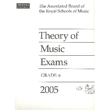 樂理考古題 (2005年) 第6級