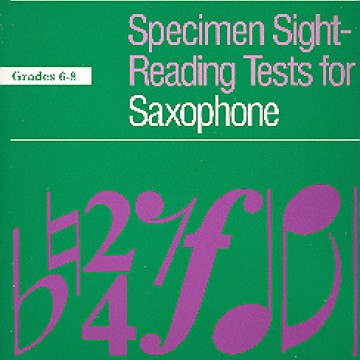 薩克斯風視奏範例        第6~8級