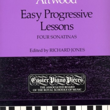鋼琴簡易小品系列-1.Attwood  Easy Progressive Lessons Four Sonatinas