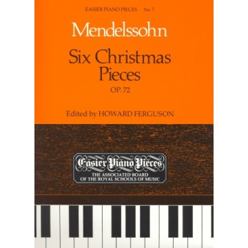 鋼琴簡易小品系列-7.Mendelssohn  Six Christmas Pieces OP.72