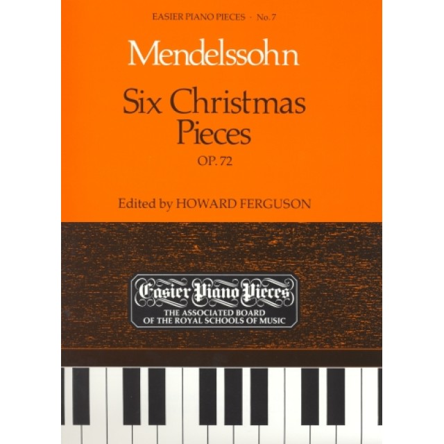 鋼琴簡易小品系列-7.Mendelssohn  Six Christmas Pieces OP.72