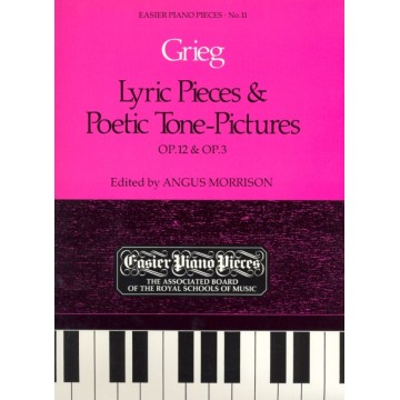 鋼琴簡易小品系列-11.Grieg  Lyric Pieces & Poetic Tone-Pictures OP.12 & OP.3