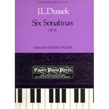 鋼琴簡易小品系列-12.J.L.Dussek  Six Sonatinas OP.19