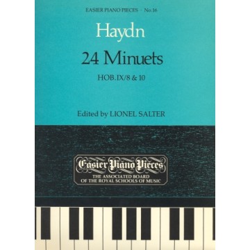 鋼琴簡易小品系列-16.Haydn  24 Minuets HOB.IX /8 & 10