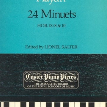 鋼琴簡易小品系列-16.Haydn  24 Minuets HOB.IX /8 & 10