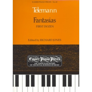 鋼琴簡易小品系列-22.Telemann  Fantasias First Dozen