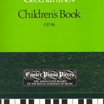 鋼琴簡易小品系列-23.Grechaninov  Children's Book OP.98