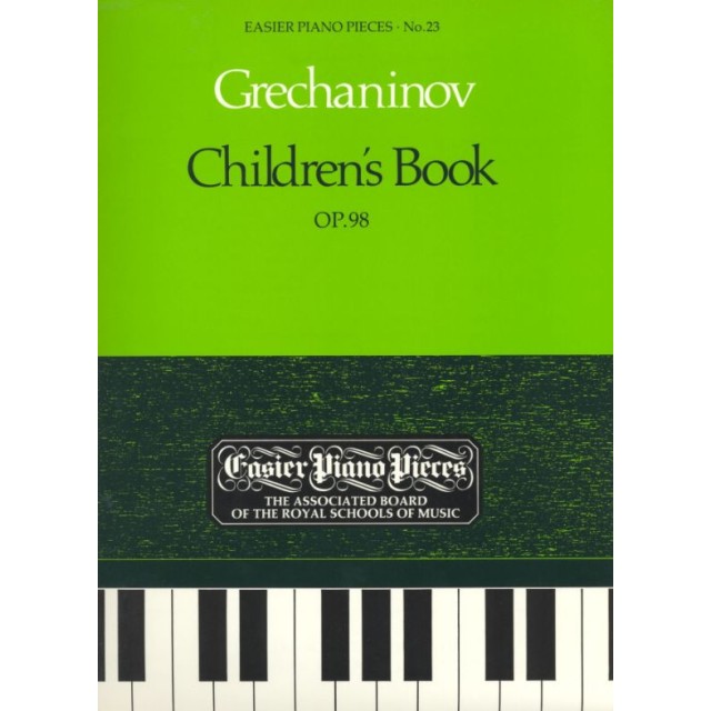 鋼琴簡易小品系列-23.Grechaninov  Children's Book OP.98