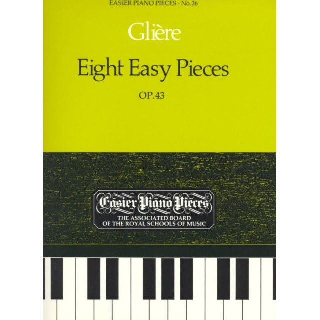 鋼琴簡易小品系列-26.Gliere  Eight Easy Pieces OP.43