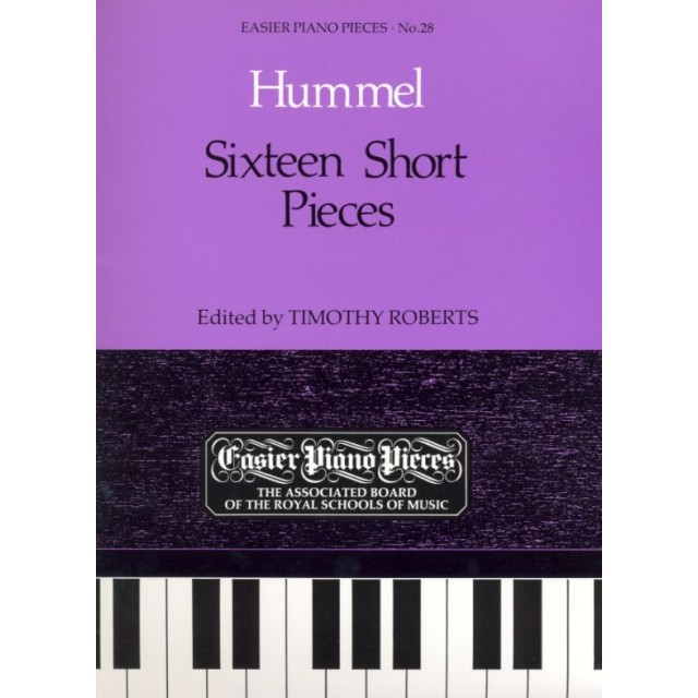鋼琴簡易小品系列-28.Hummel  Sixteen Short Pieces