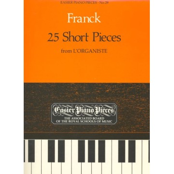 鋼琴簡易小品系列-29.Franck  25 Short Pieces from L'organiste