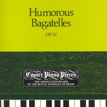 鋼琴簡易小品系列-32.Nielsen  Humorous Bagatelles OP.11