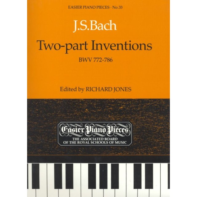 鋼琴簡易小品系列-33.J.S.Bach  Two-part Inventions BWV 772-786