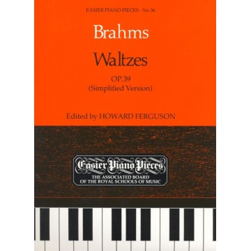 鋼琴簡易小品系列-36.Brahms  Waltzes OP.39 (Simplified Version)