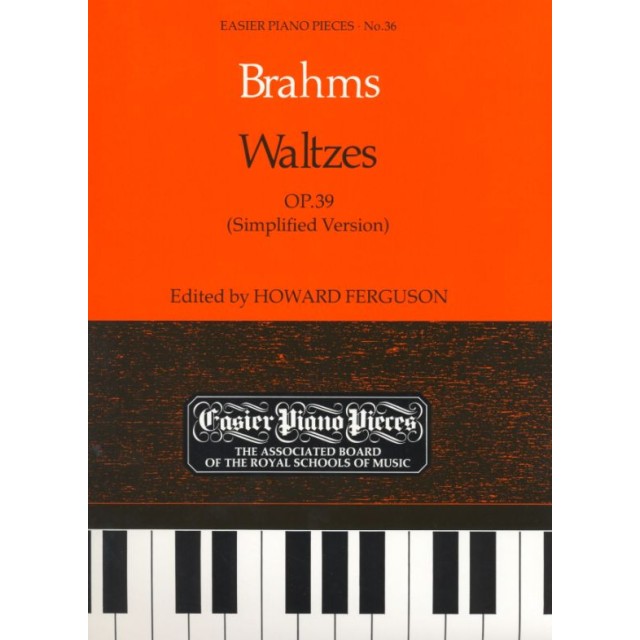 鋼琴簡易小品系列-36.Brahms  Waltzes OP.39 (Simplified Version)