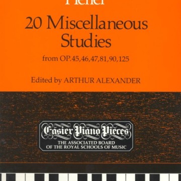 鋼琴簡易小品系列-40.Heller  20 Miscellaneous Studies from OP.45,46,47,81,90,125
