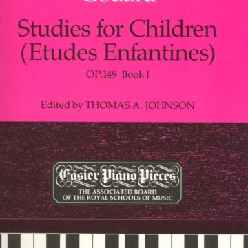 鋼琴簡易小品系列-43.Godard  Studies for Children (Etudes Enfantines) OP.149 BOOK I