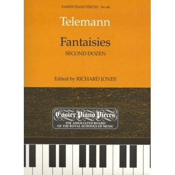 鋼琴簡易小品系列-44.Telemann  Fantaisies Second Dozen