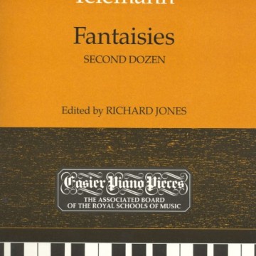 鋼琴簡易小品系列-44.Telemann  Fantaisies Second Dozen