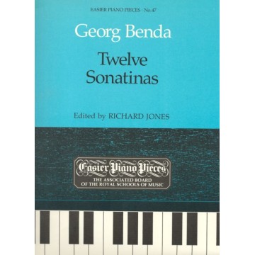 鋼琴簡易小品系列-47.Georg Benda  Twelve Sonatinas