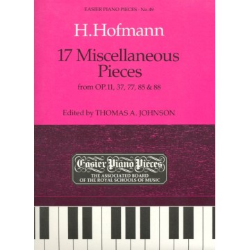 鋼琴簡易小品系列-49.H.Hofmann  17 Miscellaneous Pieces from OP.11,37,77,85 & 88