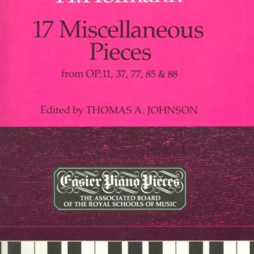 鋼琴簡易小品系列-49.H.Hofmann  17 Miscellaneous Pieces from OP.11,37,77,85 & 88