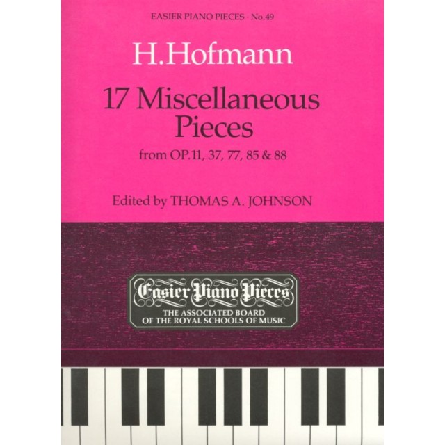 鋼琴簡易小品系列-49.H.Hofmann  17 Miscellaneous Pieces from OP.11,37,77,85 & 88