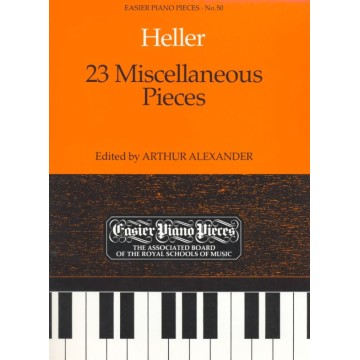鋼琴簡易小品系列-50.Heller   23 Miscellaneous Pieces