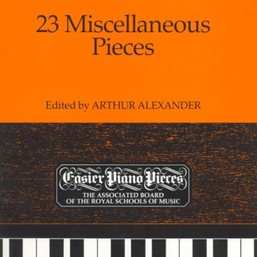 鋼琴簡易小品系列-50.Heller   23 Miscellaneous Pieces
