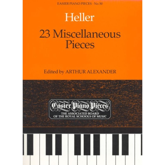 鋼琴簡易小品系列-50.Heller   23 Miscellaneous Pieces