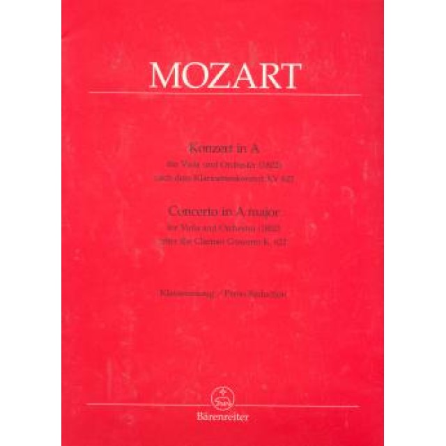 Mozart concerto in A major K.622