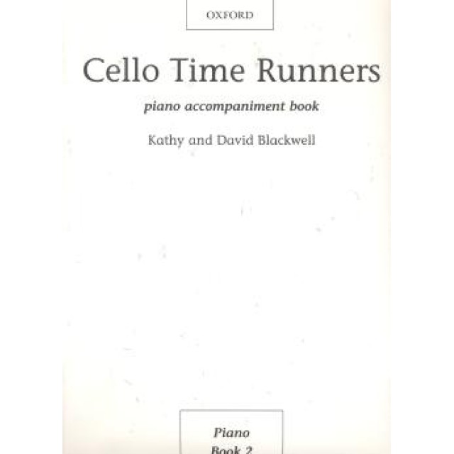 Cello Time Runners piano accompaniment book