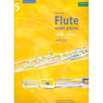 2008-2013長笛考曲 第五級 (Score, Part & CD)