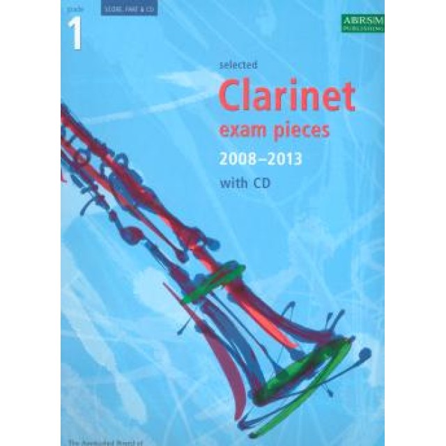 2008-2013年 單簧管考曲 第1級 (Score, Part & CD)