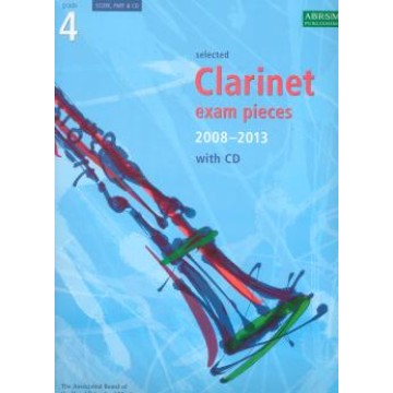 2008-2013年 單簧管考曲 第3級 (Score, Part & CD)