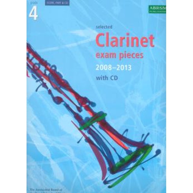 2008-2013年 單簧管考曲 第3級 (Score, Part & CD)