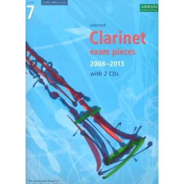 2008-2013年 單簧管考曲 第7級 (Score, Part & CD)