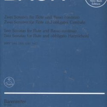 Bach sonatas BWV 1034,1035,1030,1032