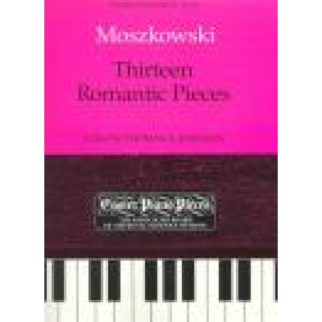 鋼琴簡易小品系列-55.Moszkowski Thirteen Romantic Pieces