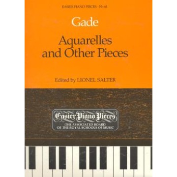 鋼琴簡易小品系列-61.Gade Aquarelles and Other Pieces