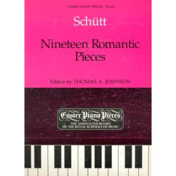 鋼琴簡易小品系列-62.Schutt Nineteen Romantic Pieces