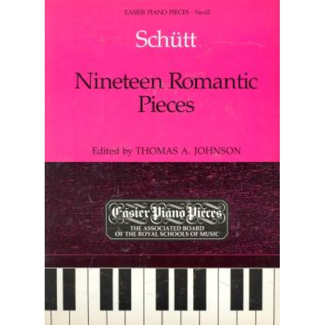 鋼琴簡易小品系列-62.Schutt Nineteen Romantic Pieces
