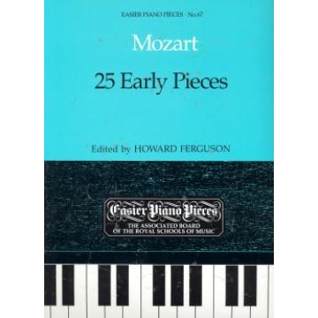 鋼琴簡易小品系列-67.Mozart 25 Early Pieces