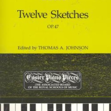 鋼琴簡易小品系列-69.Gliere Twelve Sketches Op. 47